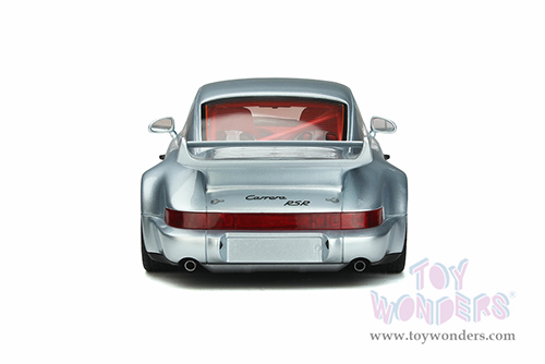 GT Spirit - Porsche 911 (964) RSR 3.8 (1993, 1/18 scale resin model car, Polar Silver) GT837