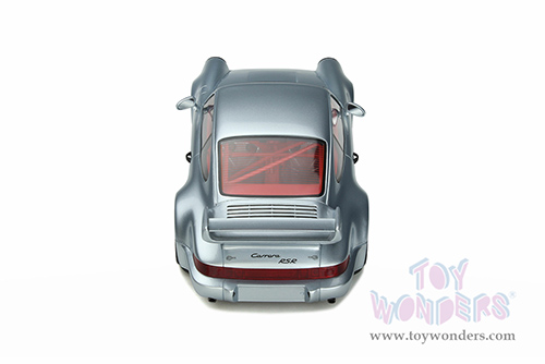 GT Spirit - Porsche 911 (964) RSR 3.8 (1993, 1/18 scale resin model car, Polar Silver) GT837