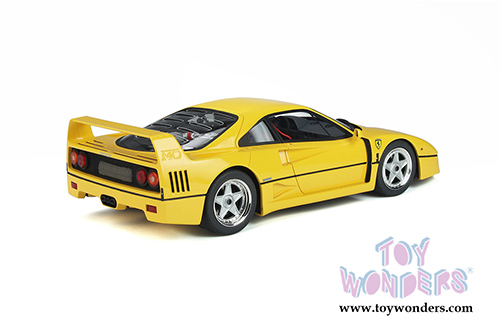 GT Spirit - Ferrari F40 Hardtop (1987, 1/18 scale resin model car, Yellow) GT839