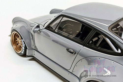 GT Spirit - Porsche 911 RWB Body Kit Akiba (2018, 1/18 scale resin model car, Gray) GT840