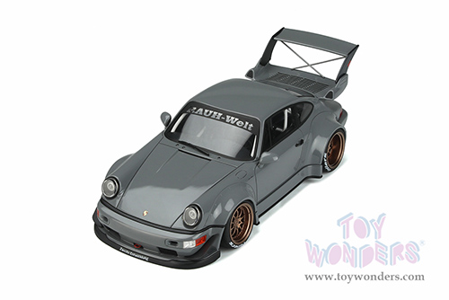 GT Spirit - Porsche 911 RWB Body Kit Akiba (2018, 1/18 scale resin model car, Gray) GT840