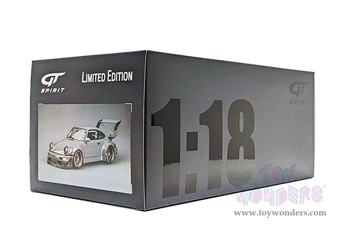 GT Spirit - Porsche 911 RWB Body Kit Akiba (2018, 1/18 scale resin model car, Gray) GT840