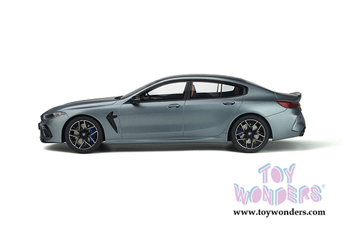 GT Spirit - BMW M8 Gran Coupe Competition Hardtop (2020, 1/18 scale resin model car, Frozen Bluestone Metallic) GT846