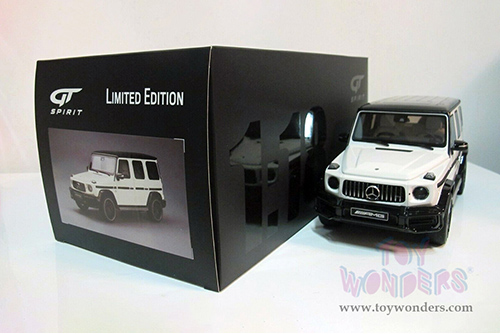 GT Spirit - Mercedes-Benz AMG G63 (2019, 1/18 scale resin model car, Polar White) GT848