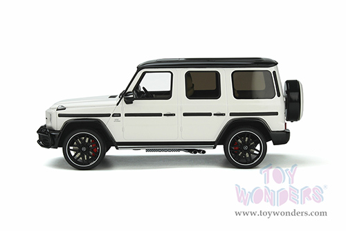 GT Spirit - Mercedes-Benz AMG G63 (2019, 1/18 scale resin model car, Polar White) GT848