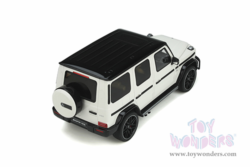 GT Spirit - Mercedes-Benz AMG G63 (2019, 1/18 scale resin model car, Polar White) GT848