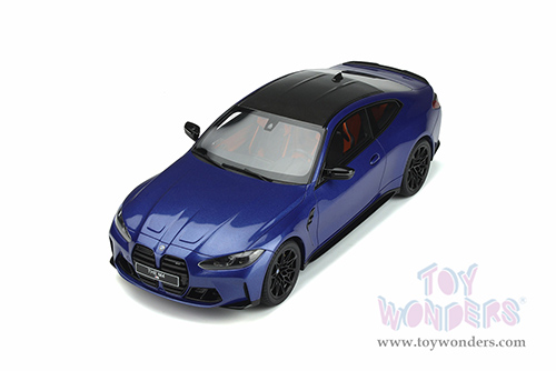 GT Spirit - BMW M4 (G82) Coupe (2020, 1/18 scale resin model car, Portimao Blue Metallic) GT851
