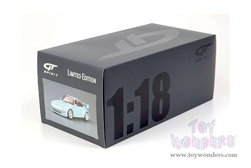 GT Spirit - Porsche 911 (993) GT Coupe (1996, 1/18 scale resin model car, Coppa Florio Blue) GT860