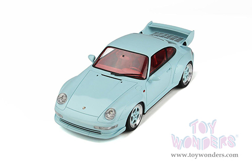 GT Spirit - Porsche 911 (993) GT Coupe (1996, 1/18 scale resin model car, Coppa Florio Blue) GT860
