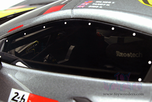 GT Spirit - Chevrolet® Corvette® C8-R #64 5.5L V8 Team Corvette Racing 24h LeMans 2021 T. Milner / A. Sims / N.Tandy (2021, 1/18 scale resin model car, Gray) GT879