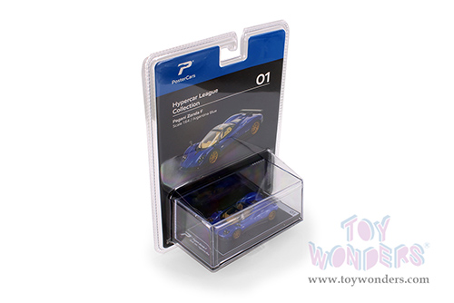 H01B Kinsmart PosterCars Hypercar League Pagani Zonda F Diecast Model Car