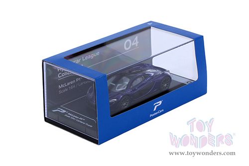 H04 Kinsmart PosterCars Hypercar League McLaren P1 Diecast Model Car