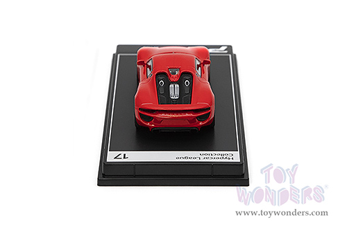 H17 Kinsmart PosterCars Hypercar League Collection Porsche 918 Spyder Diecast Model Car