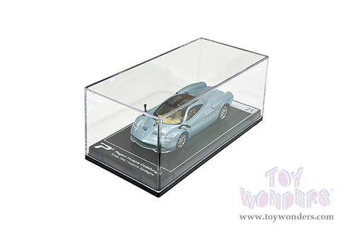 Kinsmart - PosterCars Hypercar League Collection | Pagani Huayra Codalunga (1/64 Scale diecast model car, Azzurro Sardegna) H21