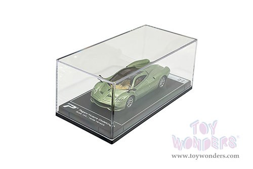 Kinsmart - PosterCars Hypercar League Collection | Pagani Huayra Codalunga (1/64 Scale diecast model car, Verde Venezia) H22