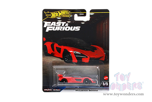 Mattel Hot Wheels Premium - Fast  & Furious Assorted (3" scale diecast model car, Asstd.) HNW46956J