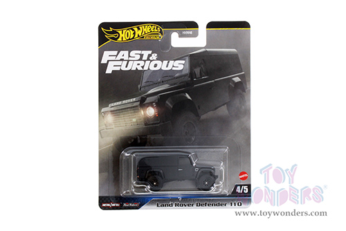 Mattel Hot Wheels Premium - Fast  & Furious Assorted (3" scale diecast model car, Asstd.) HNW46956J