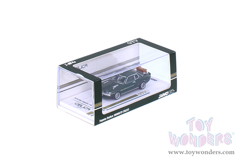 Inno Models - Toyota Celica 1600GTV (TA22) with Luggage (1/64 scale diecast model car, Green) IN641600-GRN