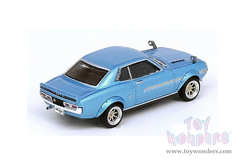 Inno Models - Toyota Celica 1600GTV (TA22) (1/64 scale diecast model car, Metallic Blue) IN641600-MBL