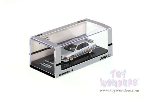 Inno Models - Nissan Primera P10 (1/64 scale diecast model car, Silver) IN64P10-SIL