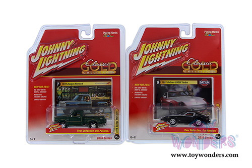 Round 2 Johnny Lightning Classic Gold Collection Release 2 Set B (1/64 scale diecast model car, Asstd.) JLCG002/48B