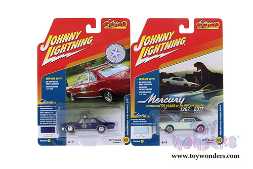 Round 2 Johnny Lightning - Classic Gold 2017 Release 1 Set B (1/64 scale diecast model car, Asstd.) JLCG003/48B