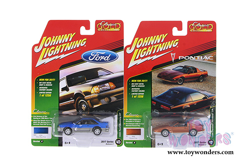 Round 2 Johnny Lightning - Classic Gold 2017 Release 2 Set B (1/64 scale diecast model car, Asstd.) JLCG004/48B
