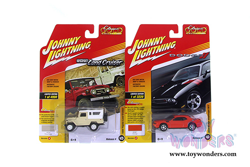 Round 2 Johnny Lightning - Classic Gold 2017 Release 4 Set A (1/64 scale diecast model car, Asstd.) JLCG012/48A