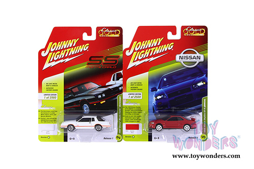 Round 2 Johnny Lightning - Classic Gold 2018 Release 1 Set B (1/64 scale diecast model car, Asstd.) JLCG013/12B