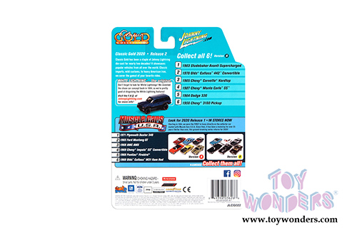 Round 2 Johnny Lightning - Classic Gold 2020 Release 2 Set A (1/64 scale diecast model car, Asstd.) JLCG022/48A