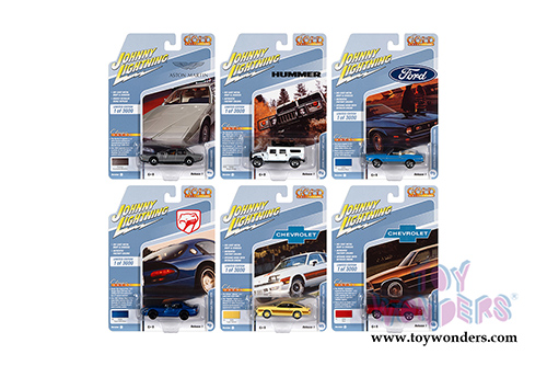 Round 2 Johnny Lightning - Classic Gold 2021 Release 1 Set B (1/64 scale diecast model car, Asstd.) JLCG024/48B