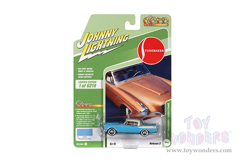 Round 2 Johnny Lightning - Classic Gold 2021 Release 2 Set B (1/64 scale diecast model car, Asstd.) JLCG025/48B