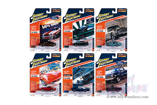 Round 2 Johnny Lightning - Classic Gold 2023 Release 1 Set A (1/64 scale diecast model car, Asstd.) JLCG031/48A MAP: $7.99