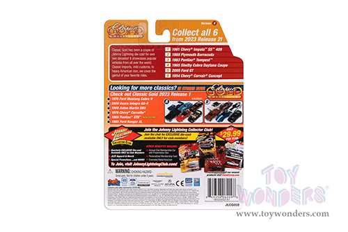 Round 2 Johnny Lightning - Classic Gold 2023 Release 2 Set B (1/64 scale diecast model car, Asstd.) JLCG032/48B MAP: $8.99