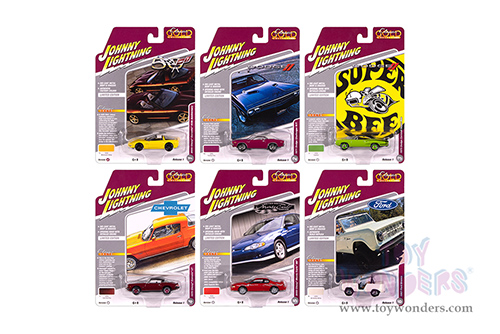 Round 2 Johnny Lightning - Classic Gold 2025 Release 1 Set A (1/64 scale diecast model car, Asstd.) JLCG033/48A MAP: $9.99