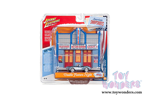 Round 2 Johnny Lightning - Diorama 2018 Release 2 (1/64 scale diecast model car, Asstd.) JLDR003/24