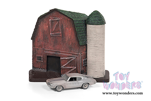 Round 2 Johnny Lightning - Diorama 2018 Release 3 (1/64 scale diecast model car, Asstd.) JLDR004/24