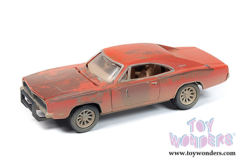 Round 2 Johnny Lightning - Diorama 2018 Release 4 (1/64 scale diecast model car, Asstd.) JLDR006/24