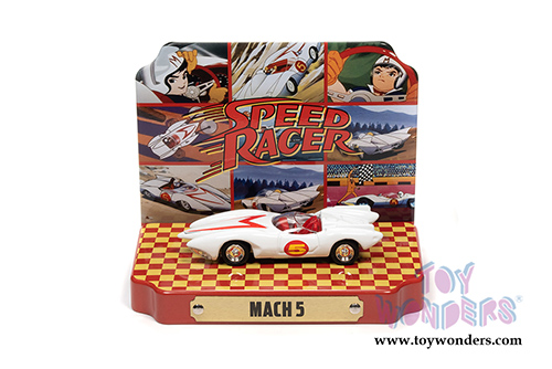 Round 2 Johnny Lightning - Silver Screen Machines Dioramas 2020 Release 4 (1/64 scale diecast model car, Asstd.) JLDR015/24