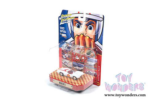 Round 2 Johnny Lightning - Silver Screen Machines Dioramas 2020 Release 4 (1/64 scale diecast model car, Asstd.) JLDR015/24