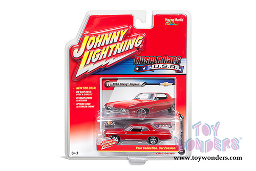 Round 2 Johnny Lightning - Muscle Cars USA Release 2 Set A (1/64 scale diecast model car, Asstd.) JLMC002/48A