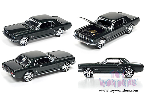 Round 2 Johnny Lightning - Muscle Cars USA Release 2 Set A (1/64 scale diecast model car, Asstd.) JLMC002/48A