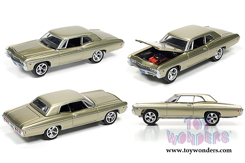 Round 2 Johnny Lightning - Muscle Cars USA Release 2 Set B (1/64 scale diecast model car, Asstd.) JLMC002/48B