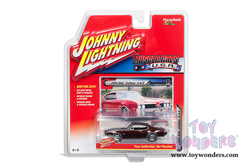 Round 2 Johnny Lightning - Muscle Cars USA Release 2 Set B (1/64 scale diecast model car, Asstd.) JLMC002/48B