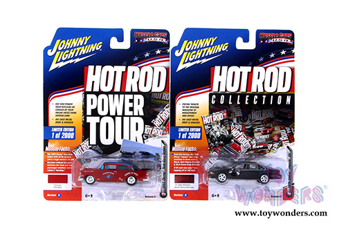 Round 2 Johnny Lightning - Muscle Cars USA 2017 Release 4 Set B (1/64 scale diecast model car, Asstd.) JLMC007/48B