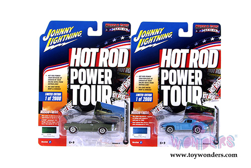 Round 2 Johnny Lightning - Muscle Cars USA 2017 Release 4 Set B (1/64 scale diecast model car, Asstd.) JLMC007/48B