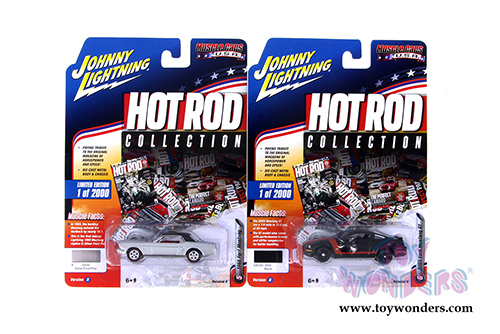 Round 2 Johnny Lightning - Muscle Cars USA 2017 Release 4 Set B (1/64 scale diecast model car, Asstd.) JLMC007/48B