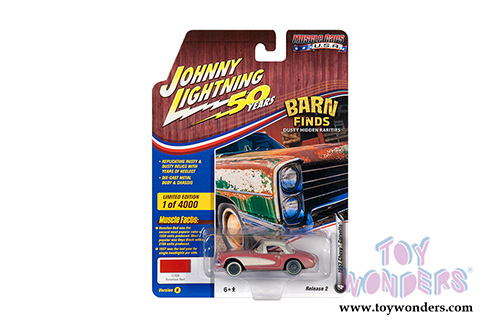 Round 2 Johnny Lightning - Muscle Cars USA 2019 Release 2 Set B (1/64 scale diecast model car, Asstd.) JLMC020/48B