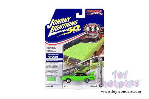 Round 2 Johnny Lightning - Muscle Cars USA 2019 Release 3 Set A (1/64 scale diecast model car, Asstd.) JLMC021/48A
