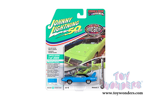 Round 2 Johnny Lightning - Muscle Cars USA 2019 Release 3 Set B (1/64 scale diecast model car, Asstd.) JLMC021/48B